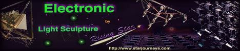 Eelctronic Light Scupltues by Rising Star